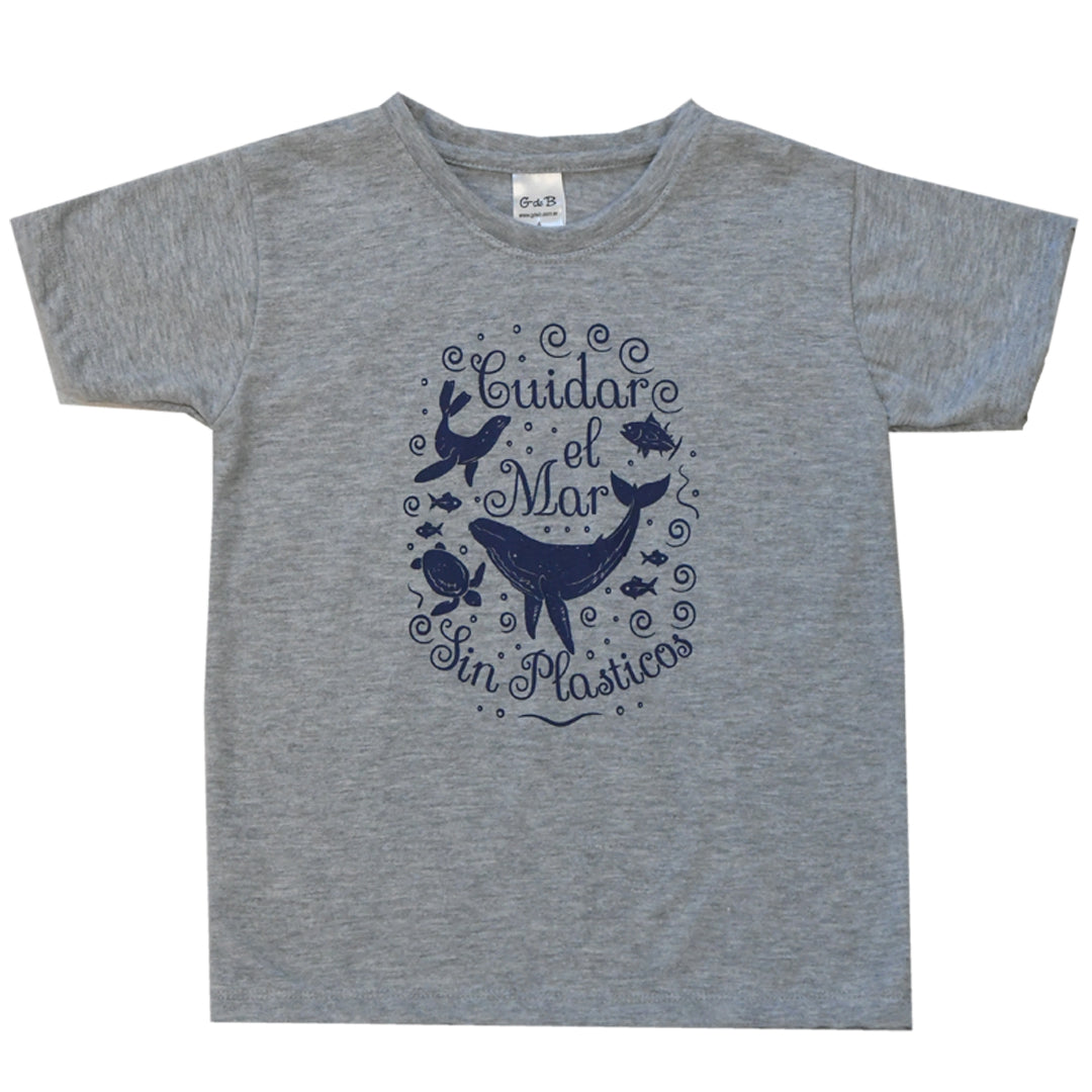 Remera CUIDAR EL MAR - 40P/F6453/9008