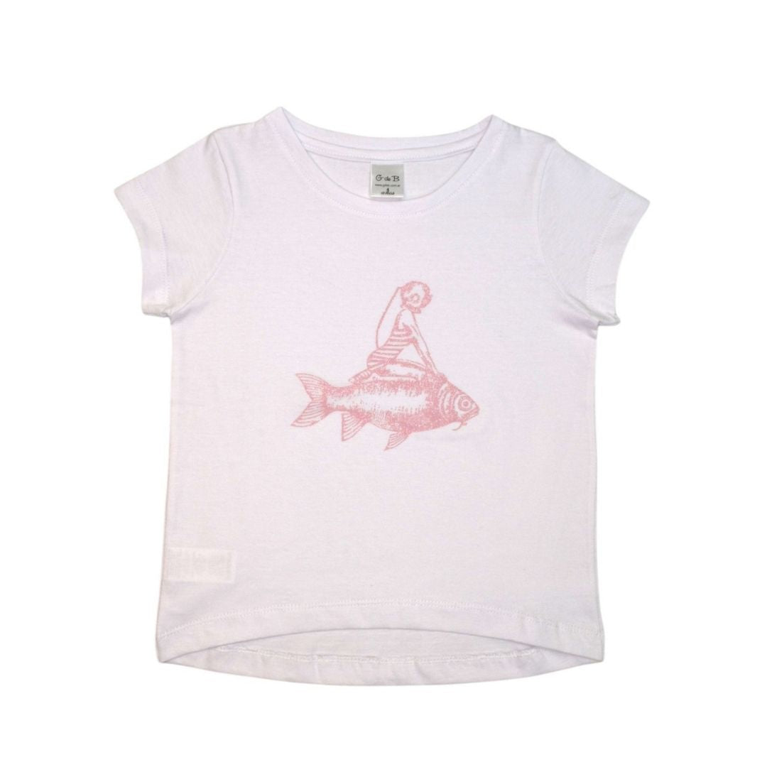 Remera NIÑA BUZO CON PEZ - 40P/06042/9022