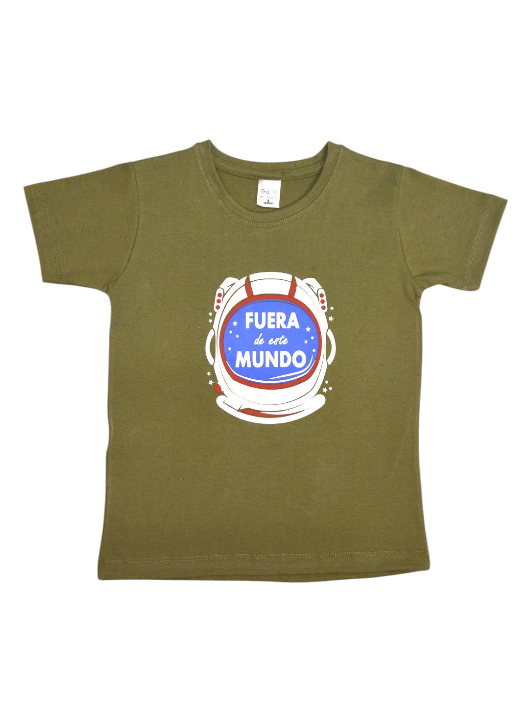 Remera FUERA DE ESTE MUNDO - 40P/E6453/9008