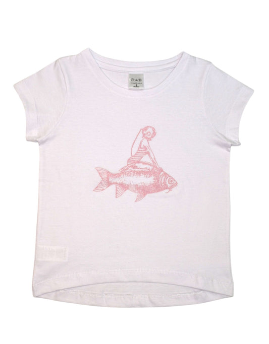 Remera NIÑA BUZO CON PEZ - 40P/06042/9022