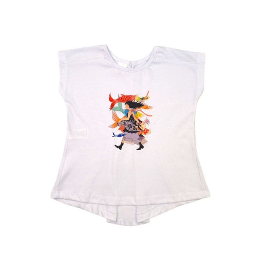 Remera CAMINANDO ENTRE PECES - 40P/C6085/9008