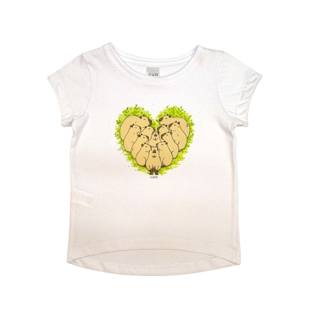 Remera CORAZÓN DE CAPIBARAS - 40P/M6993/9022