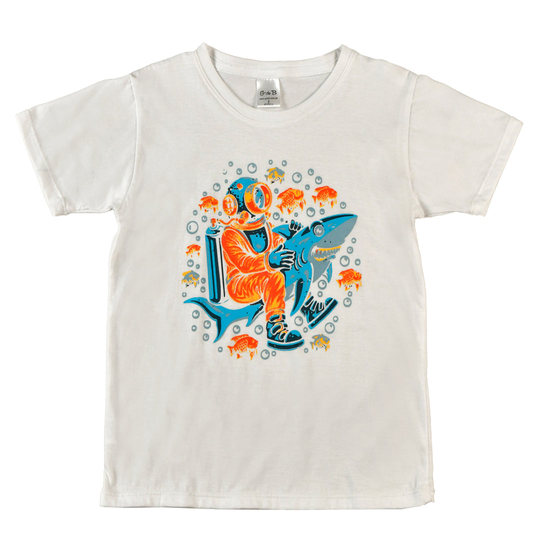 Remera BUZO Y PEZ - 42P/A6453/9008