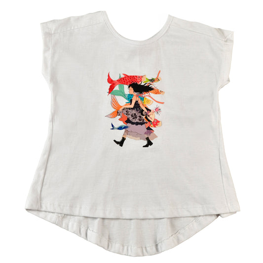 Remera CAMINANDO ENTRE PECES - 42P/C6085/9008